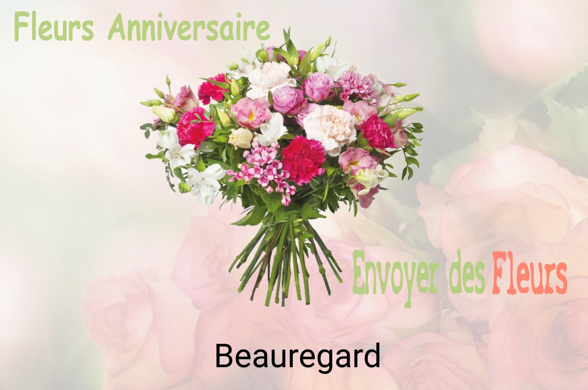 Bouquet de fleurs d’anniversaire livré à Beauregard