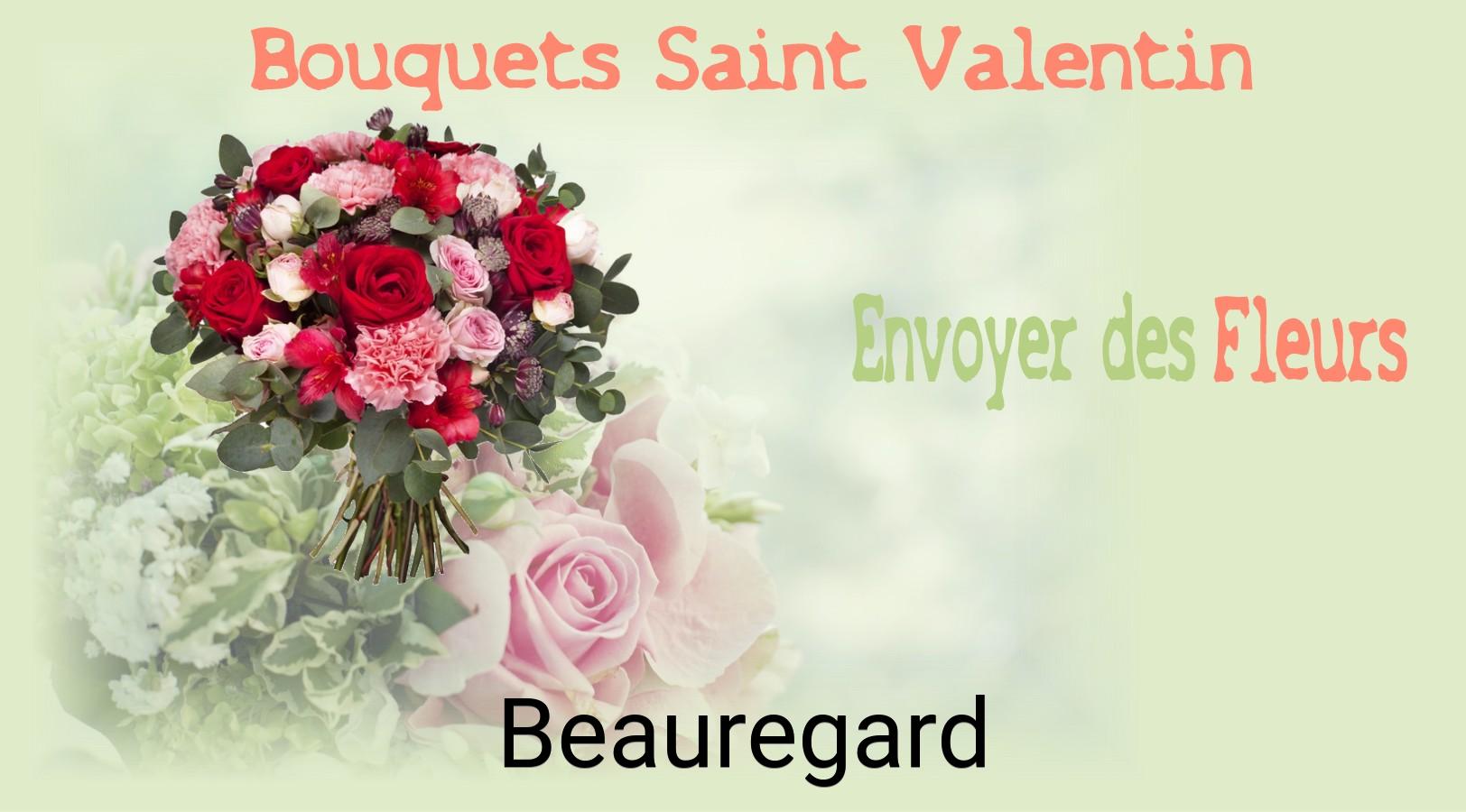 Roses de Saint-Valentin livrées à Beauregard
